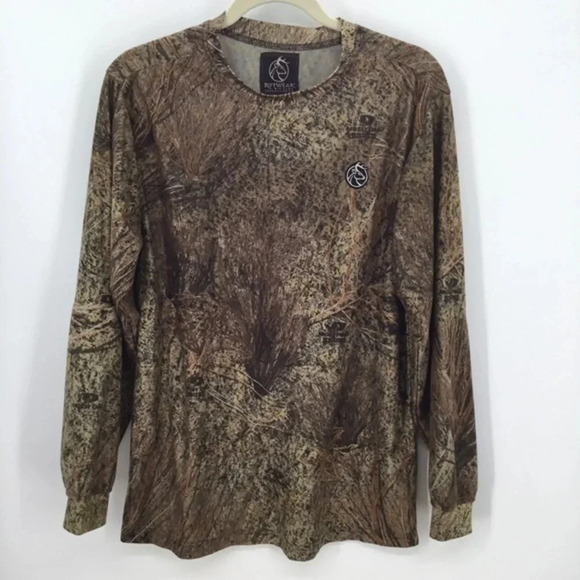 Rutwear Men’s All-Season Moisture Wicking Crew Neck Shirt - Picture 2 of 9